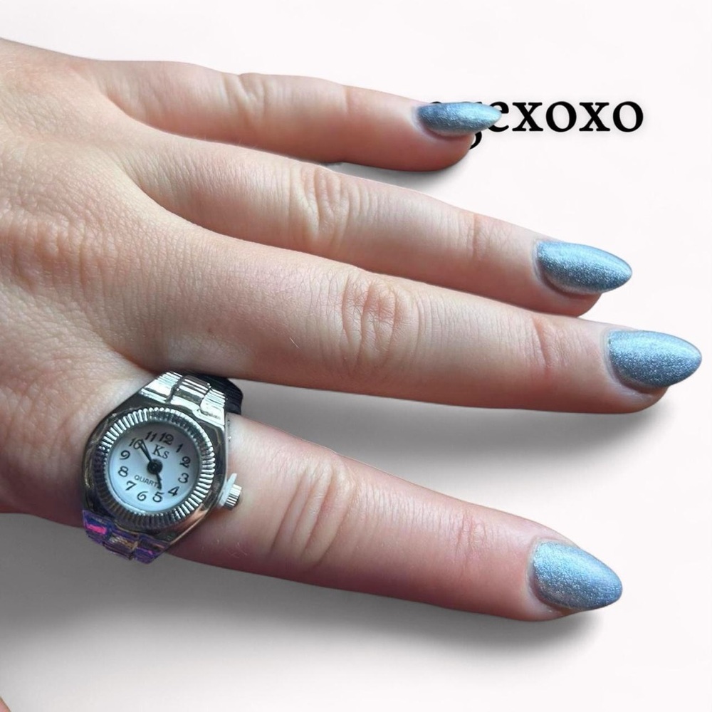 Silver Ring Watch